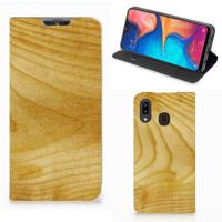 Samsung Galaxy A30 Book | Wallet Case | Licht Hout