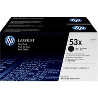 53X zwarte LaserJet Toner Cartridges (Q7553XD) Toner
