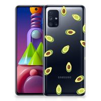 Samsung Galaxy M51 Siliconen Case Avocado