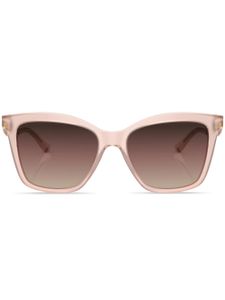 Bvlgari lunettes de soleil à monture carrée - Rose