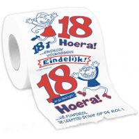 Toiletpapier 18 jaar   -