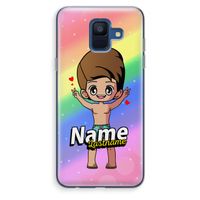 Chibi Maker man: Samsung Galaxy A6 (2018) Transparant Hoesje