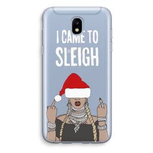 Came To Sleigh: Samsung Galaxy J5 (2017) Transparant Hoesje
