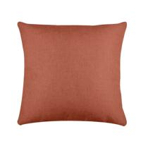 Stof Textile sierkussen Bea - terracotta - 50 x 50 cm - bank kussens - polyester