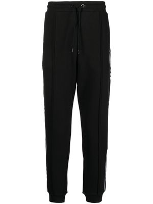 BOSS pantalon de jogging à lien de resserrage - Noir