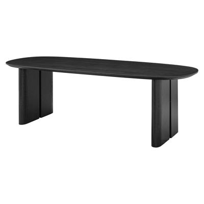 Richmond Ovale Eettafel 'Durban' Met verstelbare poten, Eiken, 220 x 95cm