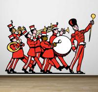 Fanfare band sticker - thumbnail