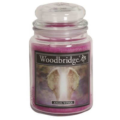 Woodbridge Geurkaars in Glas &apos;Angel Wings&apos; - 565 gram