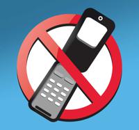 Sticker telefoon GSM gebruik verboden