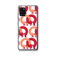 Dogs: Samsung Galaxy A31 Transparant Hoesje