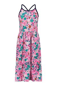 B.Nosy Meisjes jurk midi - Cute flower AOP