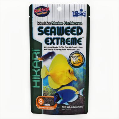 Hikari Seaweed Extreme 100g - Compleet Nori Zeewier Voer voor Herbivore & Omnivore Zoutwatervissen