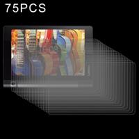 75 pc's voor Lenovo YOGA Tab 3 10 inch / YT3-X50F 0 0.3mm 9H hardheid getemperd glas scherm Film