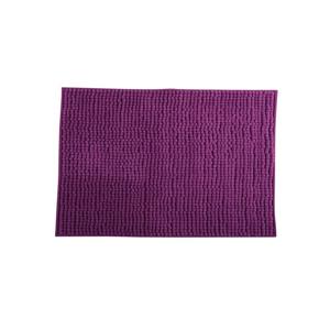 MSV Badkamerkleed/badmat voor op de vloer - paars - 40 x 60 cm - Microvezel - Badmatjes