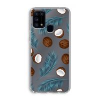 Kokosnoot roze: Samsung Galaxy M31 Transparant Hoesje Kokosnoot roze: Samsung Galaxy M31 Transparant Hoesje