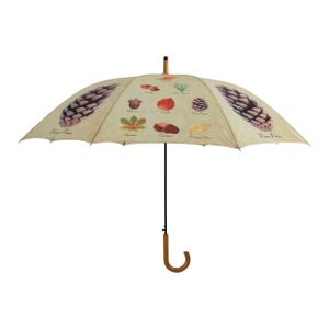 Esschert Design paraplu Bomen 120 x 95 cm polyester beige
