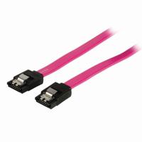 Nedis ccgp73150rd05 datakabel sata 3 gb/s sata 7-pins female met vergrendeling - sata 7-pins female met vergrendeling 0,5 m rood - thumbnail