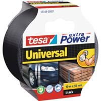 tesa UNIVERSAL 56348-00001-05 Textieltape tesa extra Power Zwart (l x b) 10 m x 50 mm 1 stuk(s) - thumbnail