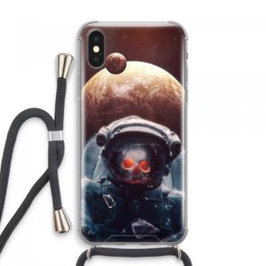 Voyager: iPhone XS Max Transparant Hoesje met koord