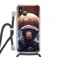 Voyager: iPhone XS Max Transparant Hoesje met koord