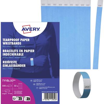 Avery-Zweckform TYVBL-50 Toegangsbandje (l x b) 256 mm x 19 mm kleefstrip 500 stuk(s)
