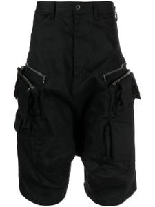 Julius short sarouel à taille mi-haute - Noir