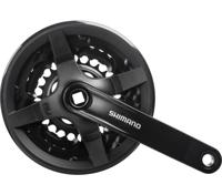 Shimano crankstel 6/7/8 speed tourney fc-ty301 met 150mm crankarm 42 x 34 x 24t zwart
