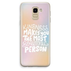 The prettiest: Samsung Galaxy J6 (2018) Transparant Hoesje