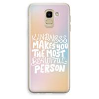 The prettiest: Samsung Galaxy J6 (2018) Transparant Hoesje