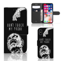 Portemonnee Hoesje Apple iPhone X | Xs Zombie