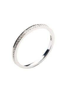 Annoushka bague Eclipse Eternity en or blanc 18ct à diamants - Argent