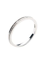 Annoushka bague Eclipse Eternity en or blanc 18ct à diamants - Argent - thumbnail