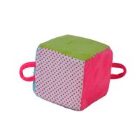 Angel Toys Rammelaar Kubus Met Belletje 11 cm Angel Toys Rammelaar Kubus Met Belletje 11 cm