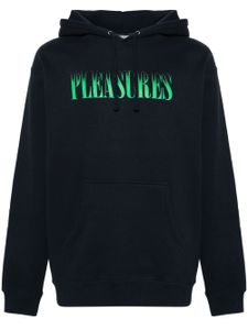 Pleasures hoodie Crumble en coton mélangé - Bleu