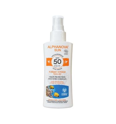 Sun bio hypoallergenic spray SPF50 organic