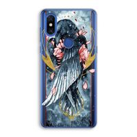 Golden Raven: Xiaomi Mi Mix 3 Transparant Hoesje