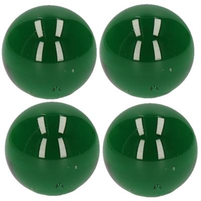 TF Creations knikkers XXL - 4x stuks - groen - D6 cm - bonken - knikkers - speelgoed