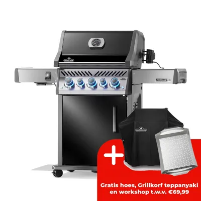Napoleon Rogue PRO-S 425 Gas BBQ Zwart Barbecue Napoleon Rogue PRO-S 425 Gas BBQ Zwart Barbecue