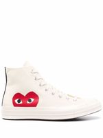 Comme Des Garçons Play x Converse x Converse baskets montantes Chuck 70 - Tons neutres