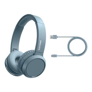 Philips 4000 series TAH4205BL/00 hoofdtelefoon/headset Hoofdband Blauw