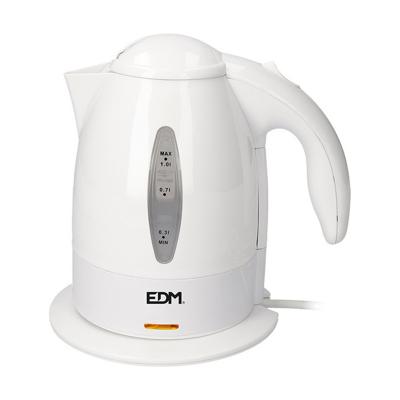 Waterkoker EDM 07655 Wit Polypropyleen 2200 W 1 L