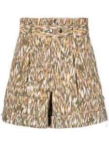 MARANT ÉTOILE short Kaloscoe à ourlet retroussé - Vert