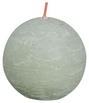 Bolsius Shine rustiek bolkaars 76 foggy green (1 st)