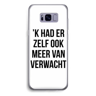 Meer verwacht: Samsung Galaxy S8 Plus Transparant Hoesje