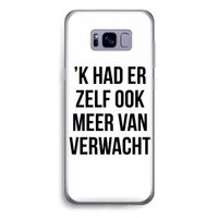 Meer verwacht: Samsung Galaxy S8 Plus Transparant Hoesje
