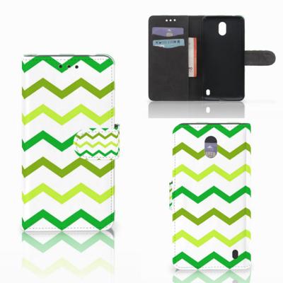 Nokia 2 | Telefoon Hoesje | Zigzag Groen