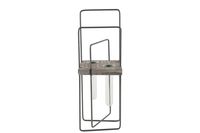 Vaas m/2 oog Robin grijs - l13b13h33cm