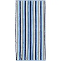 Cawö Cawo Shades Streifen Gastendoekje 30x50 aqua