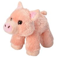 Pluche dieren knuffels Varken/biggetje van 18 cm - thumbnail