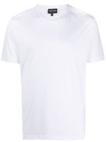 Giorgio Armani t-shirt à logo brodé - Blanc - thumbnail